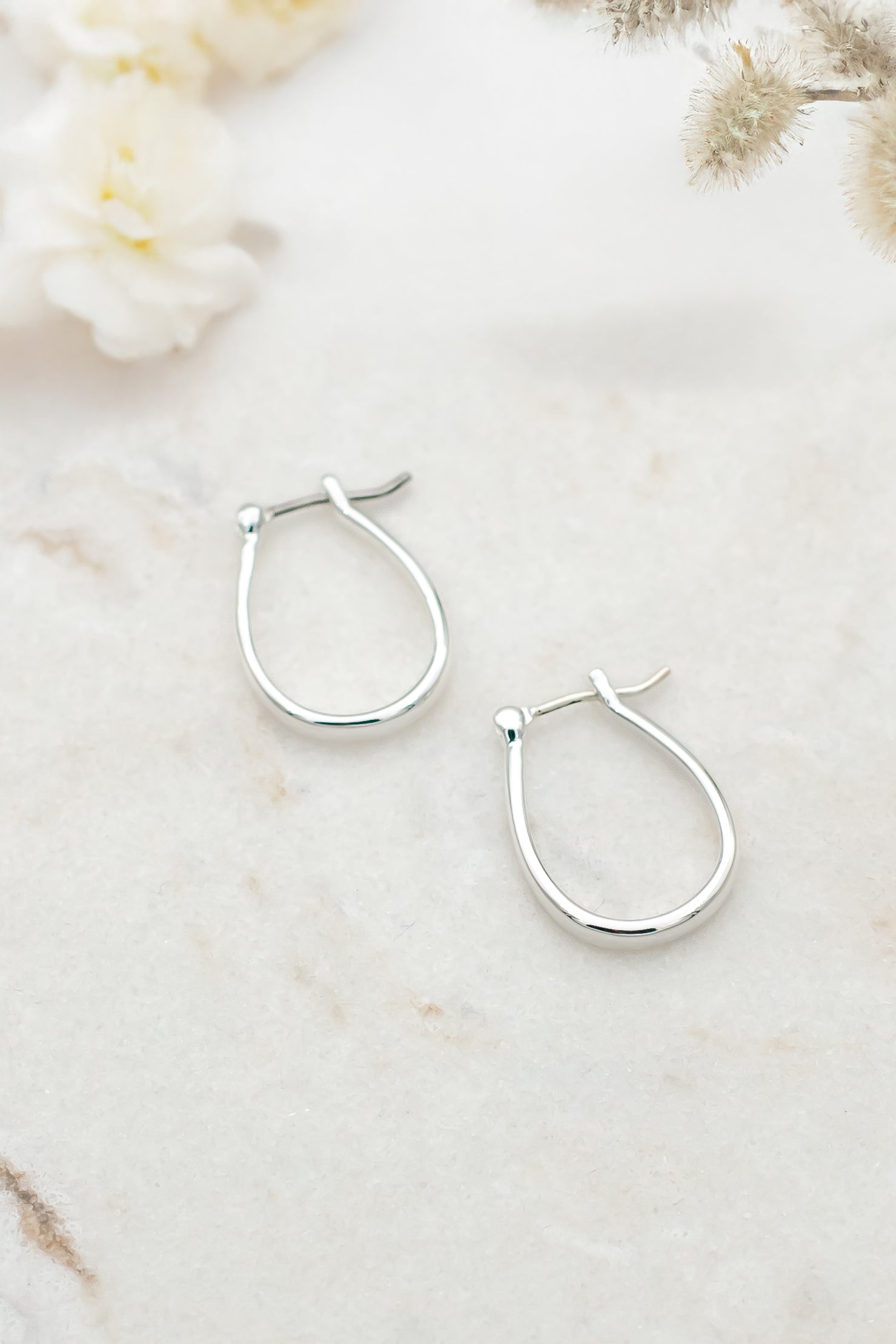 Chiara petite earrings silver