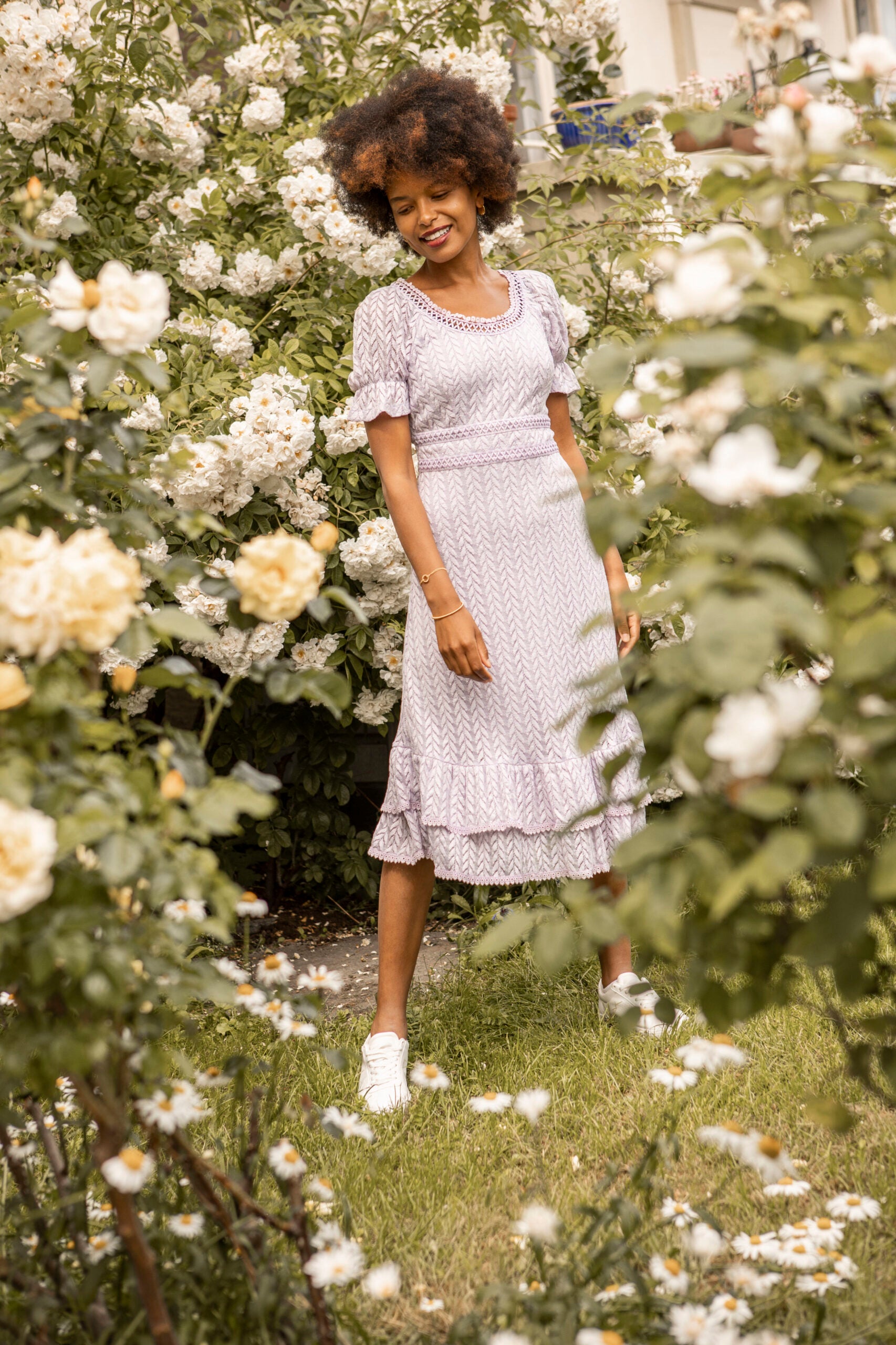 SS22 - Amina kjole lavendel