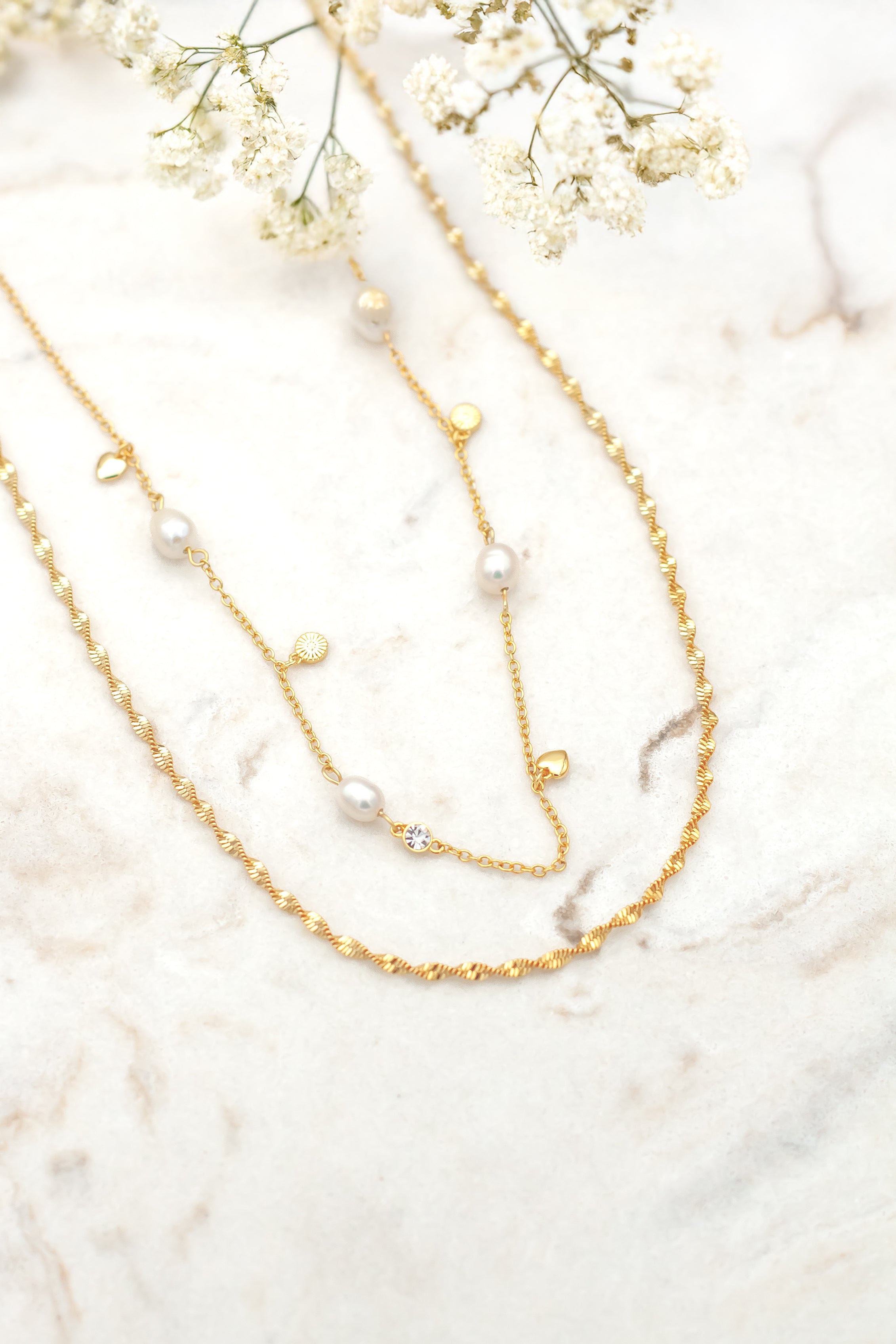 Helena double necklace