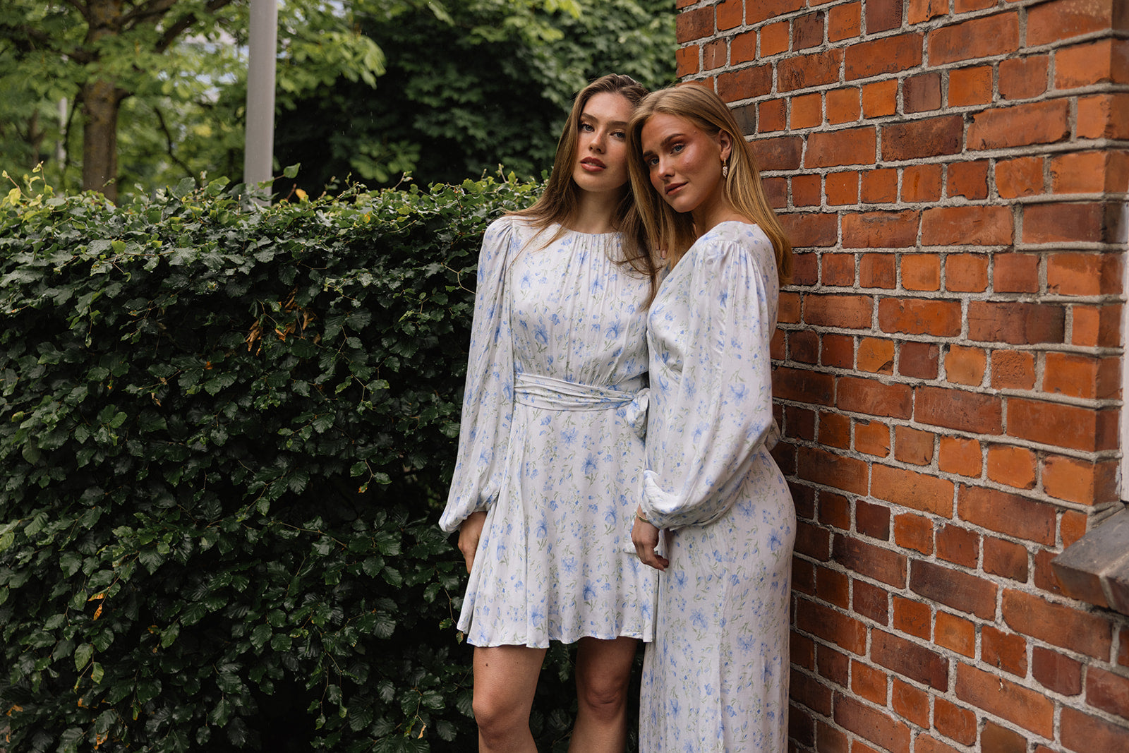 Celestine blue print dress