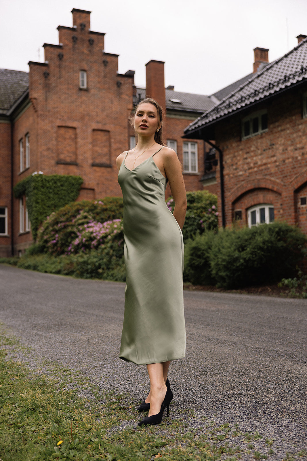 Viola dress green