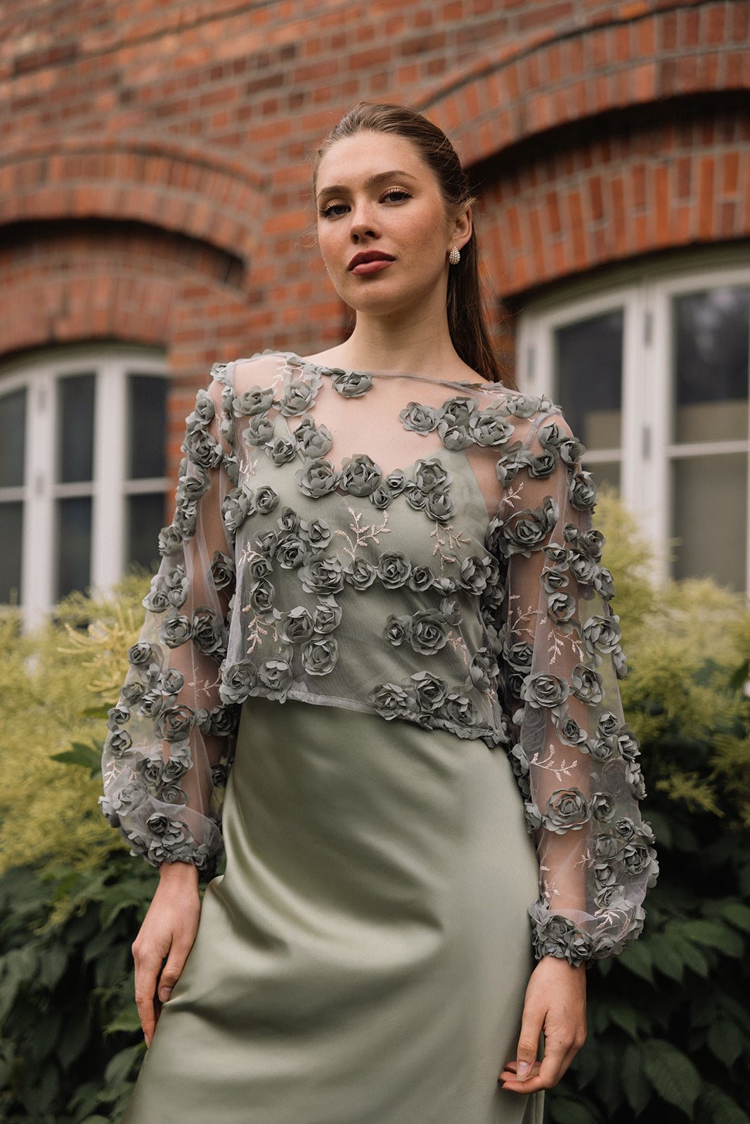 Viola dress green