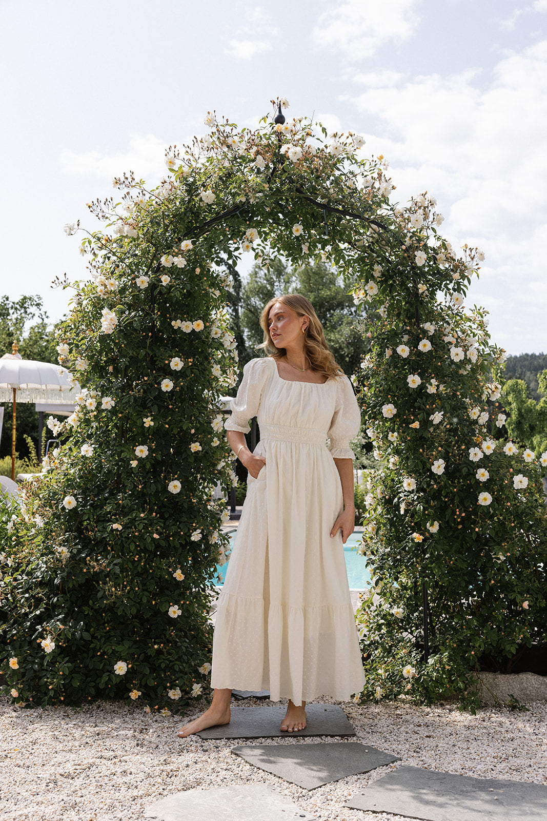 Cecilie dress creme