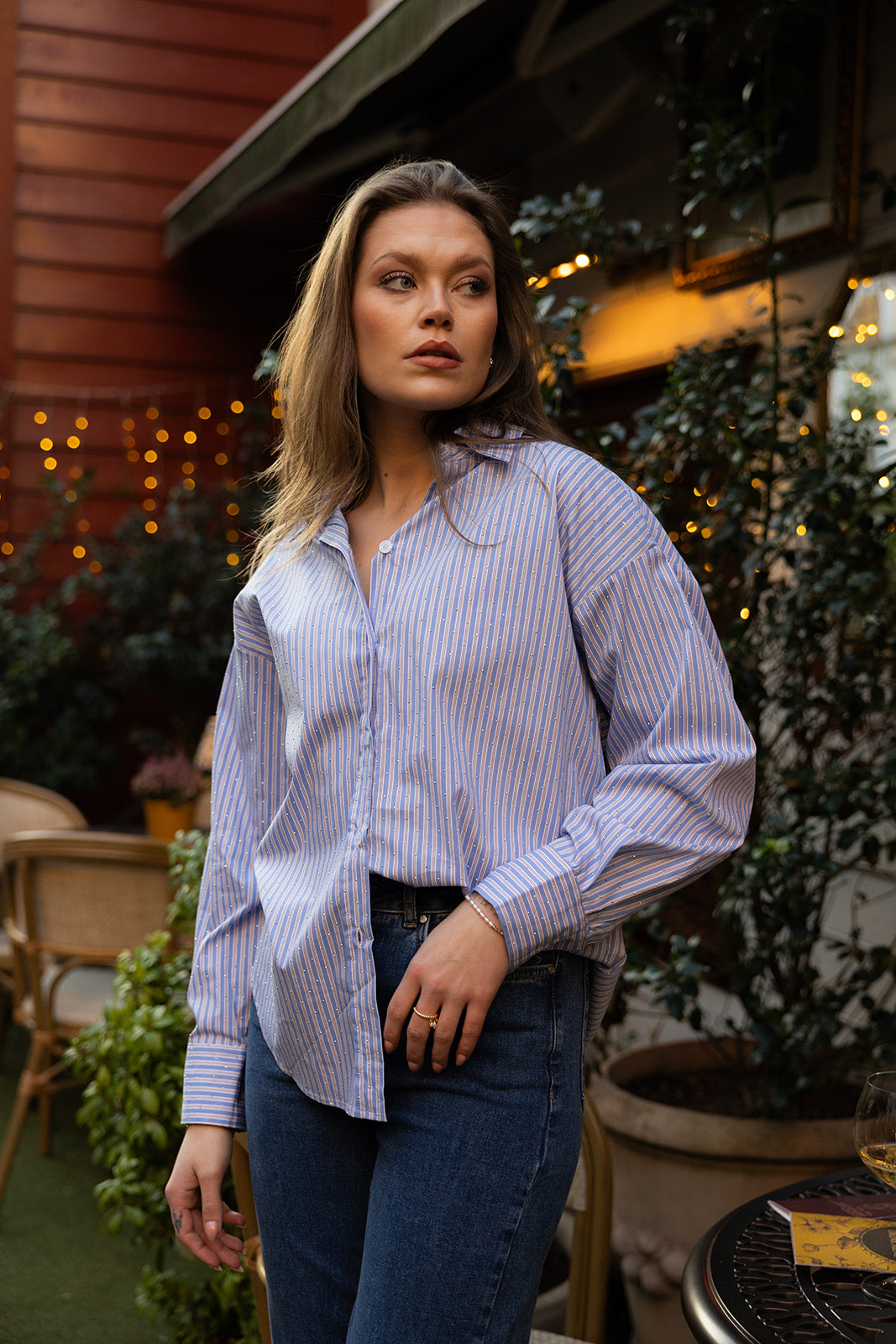 AW26 Camille shirt blue