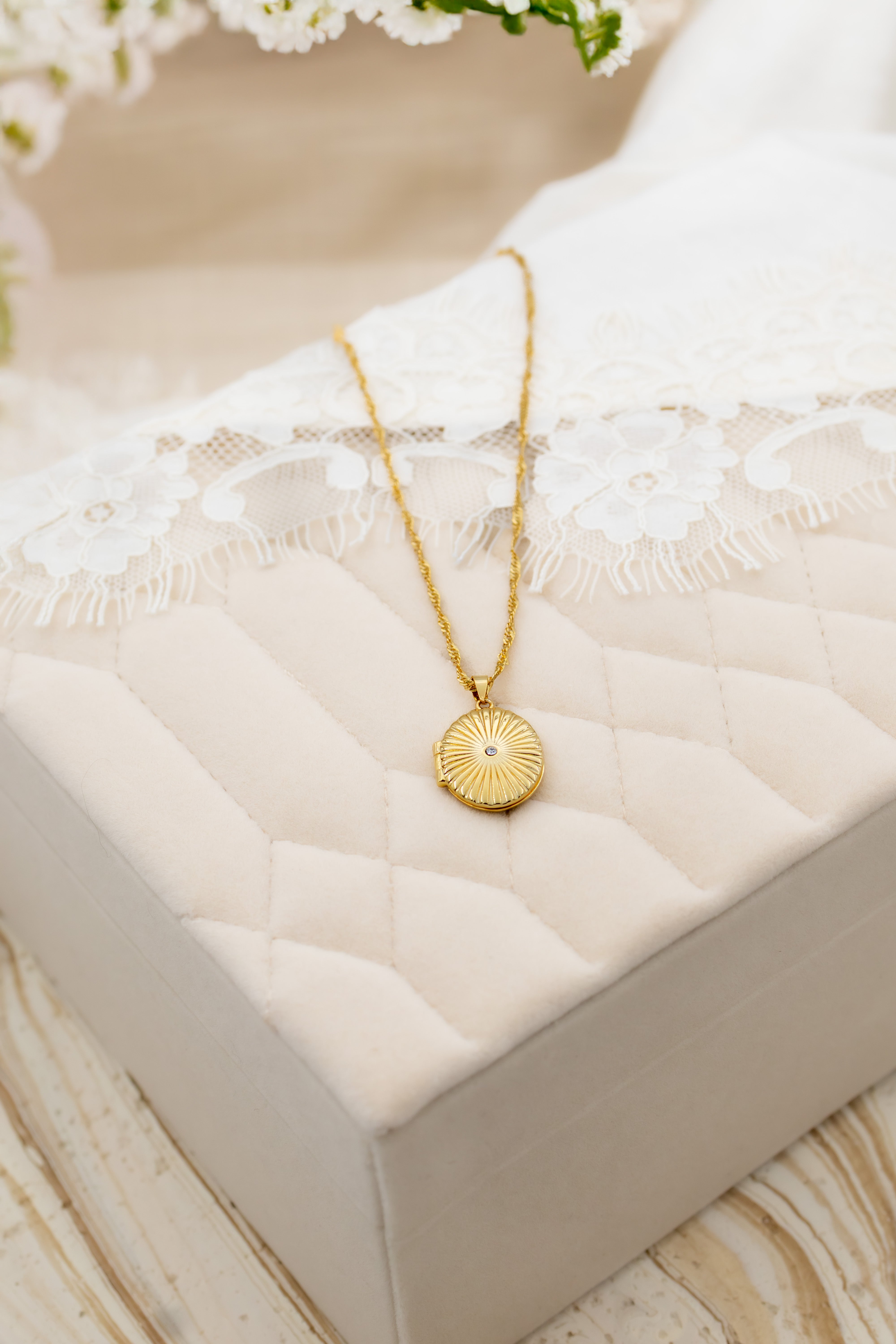 Amore Locket Necklace