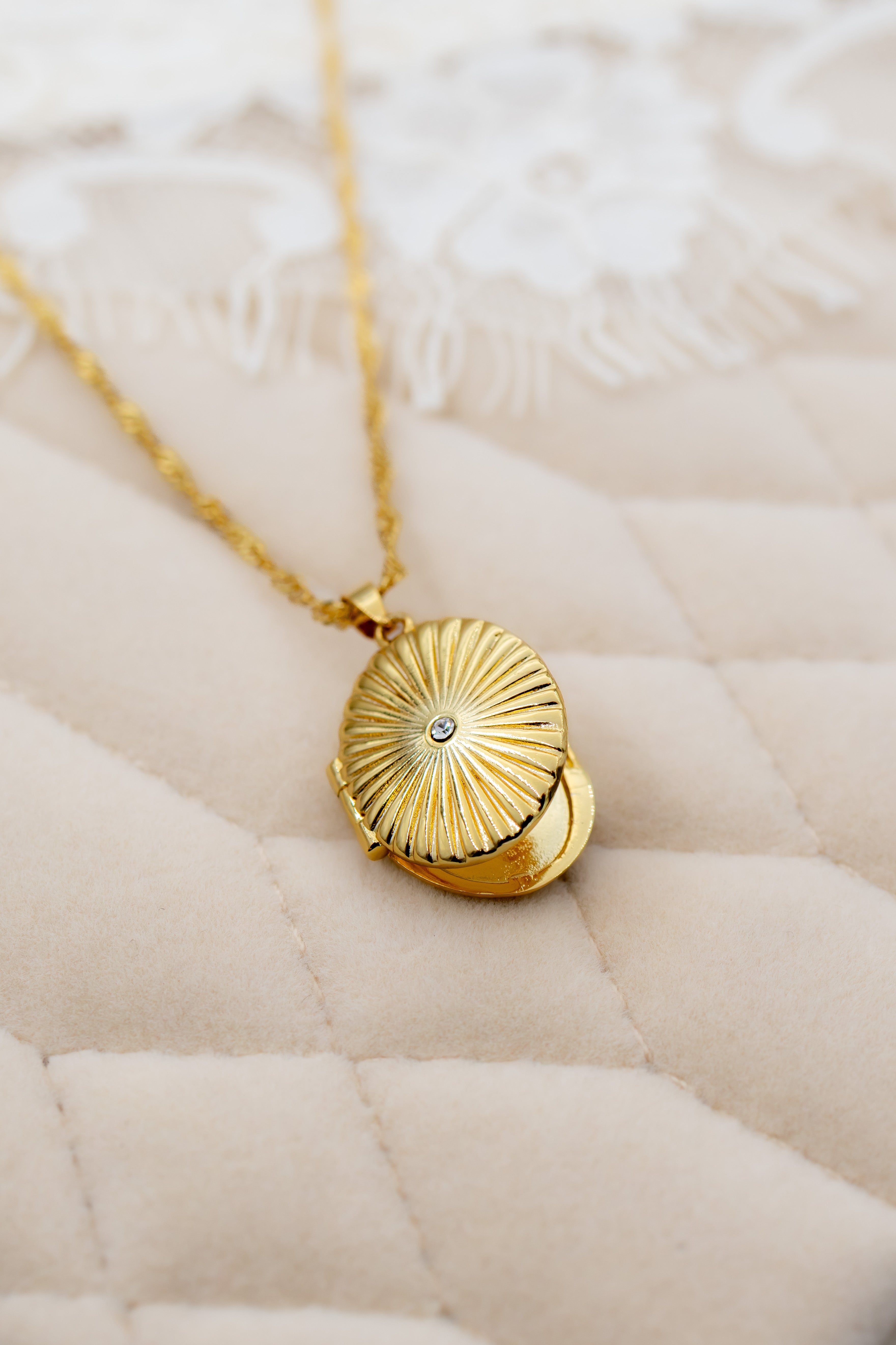 Amore Locket Necklace
