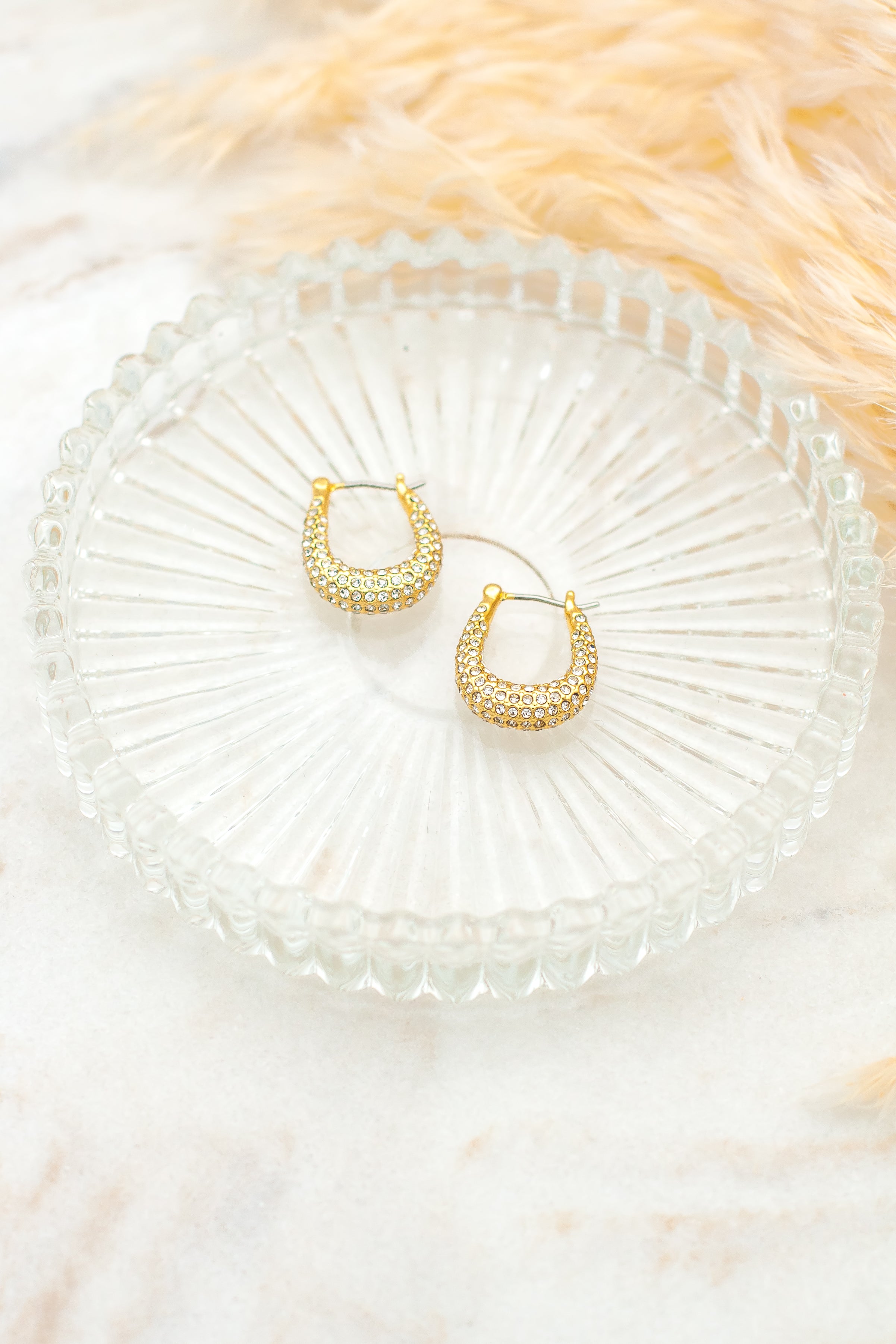 Luana crystal earrings