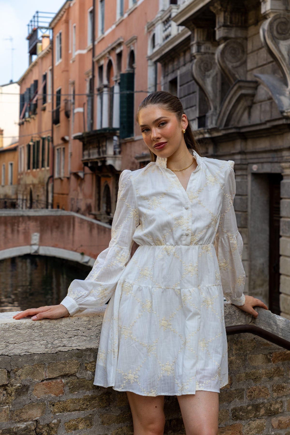 SS27 Mia dress creme