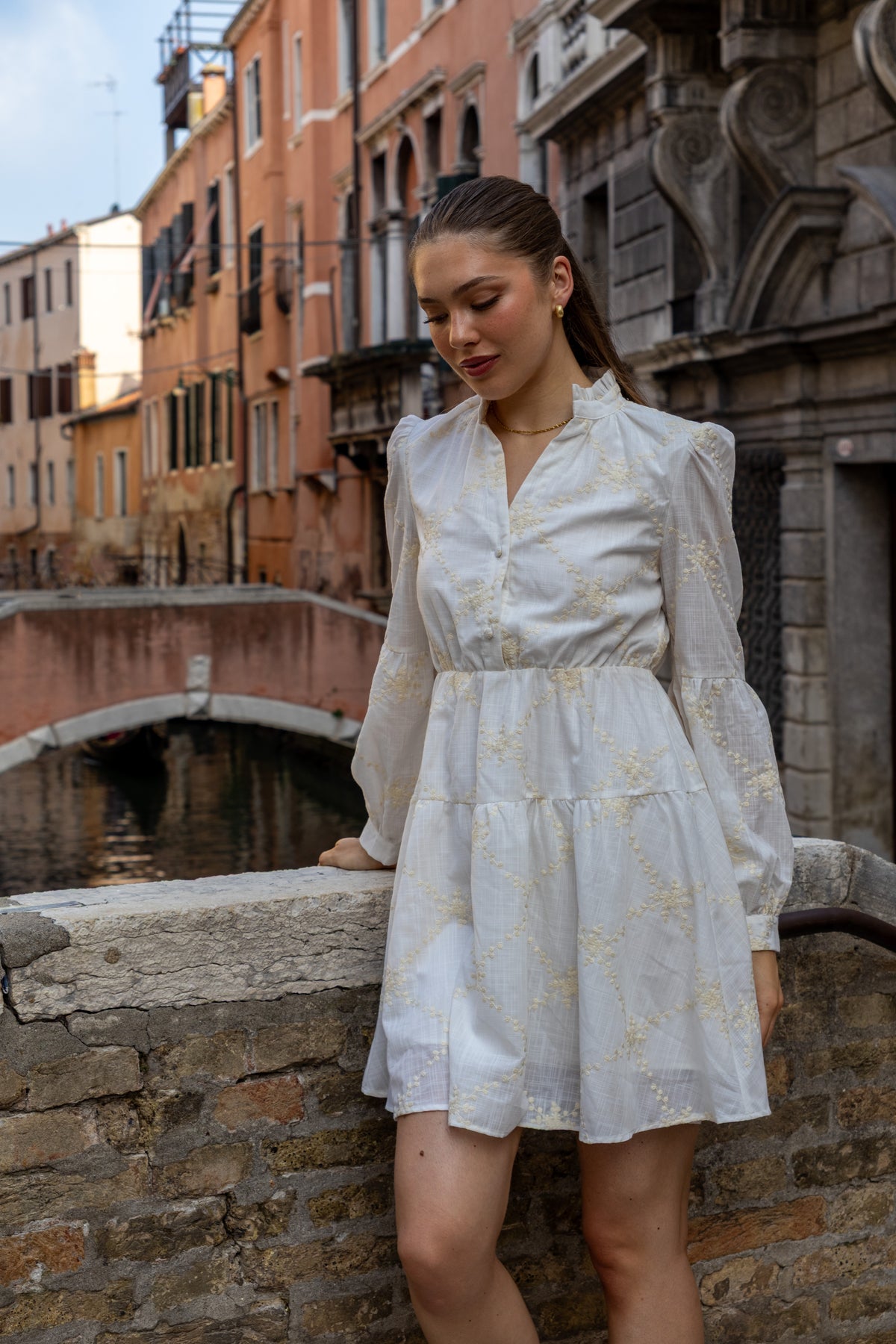 SS27 Mia dress creme