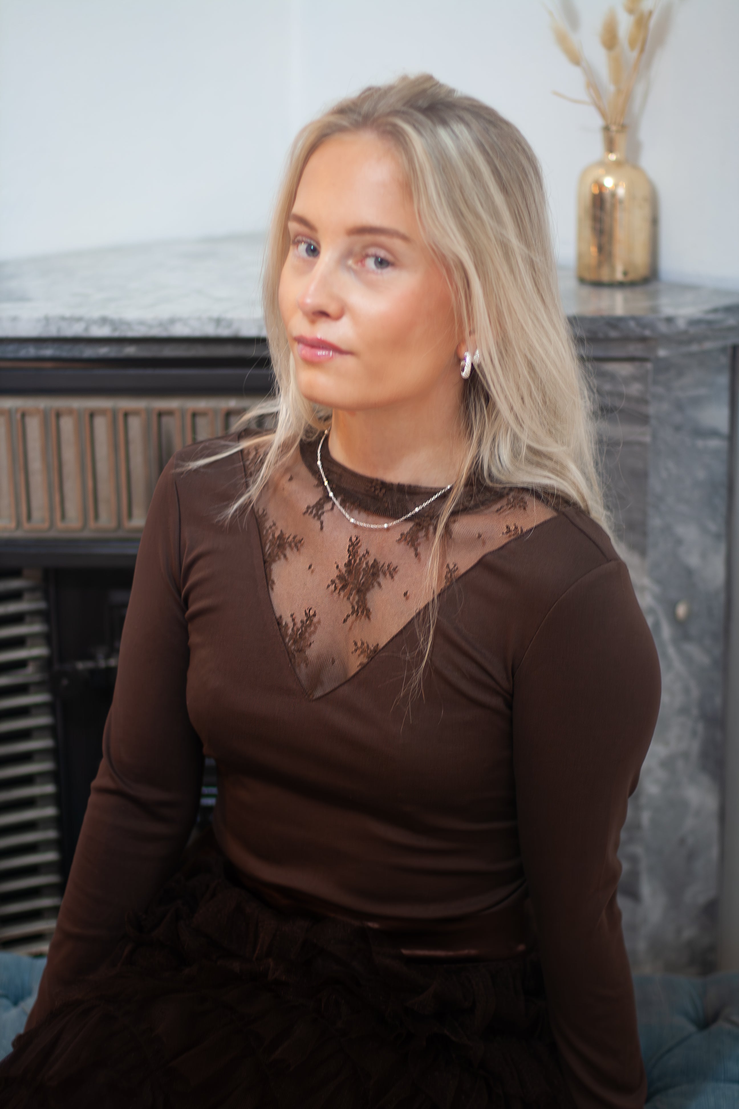 Mirijam blouse brown