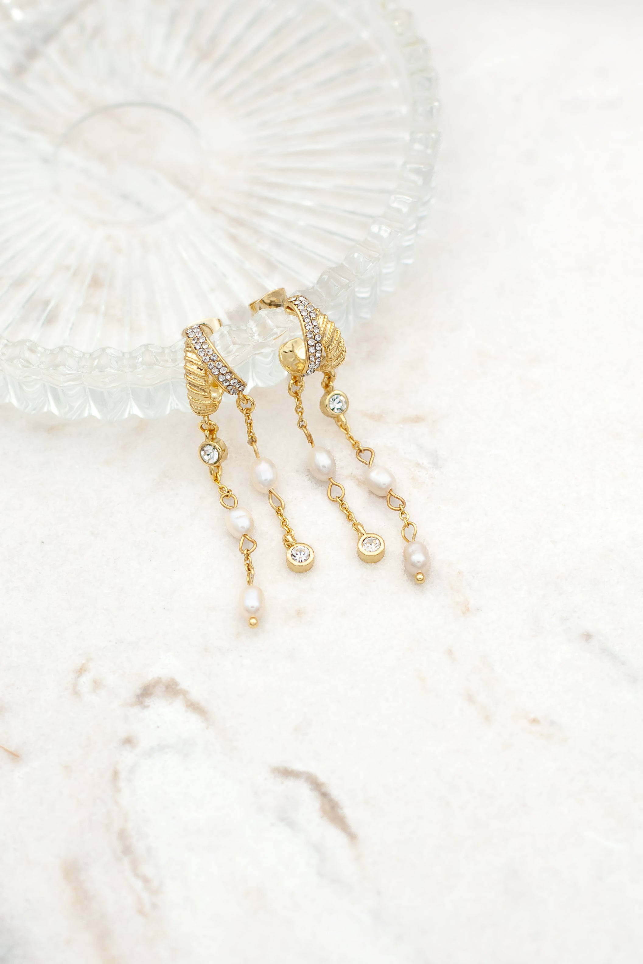 Noelia double earrings