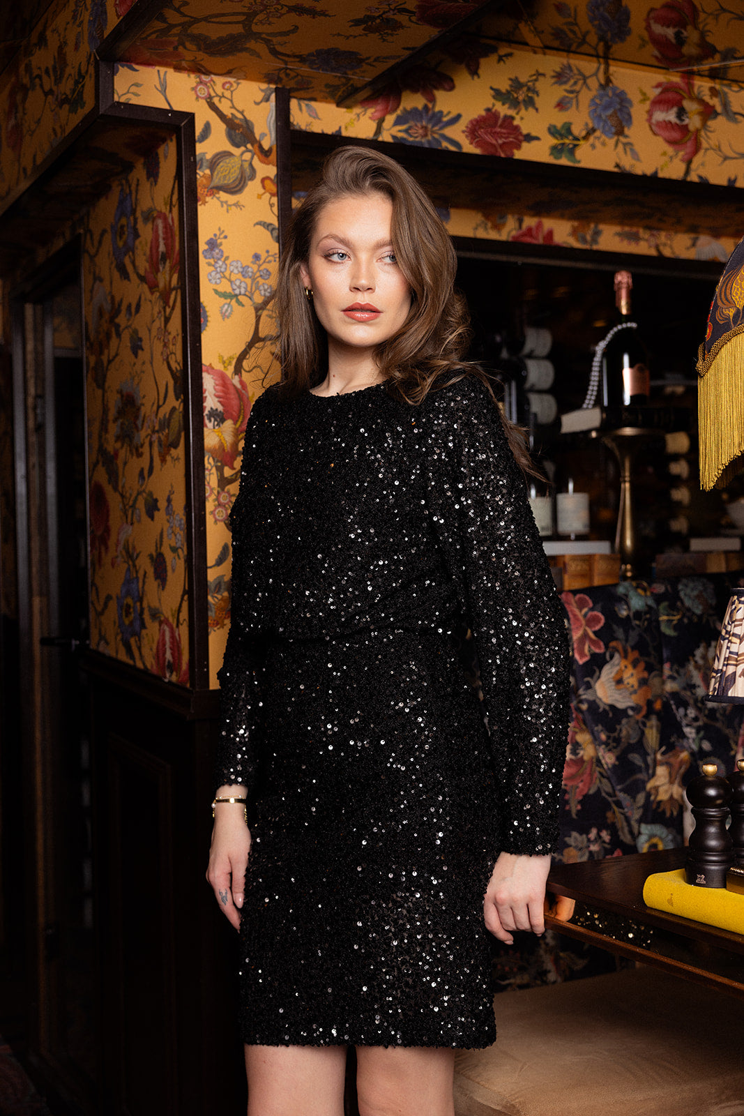 AW26 Angelie dress black