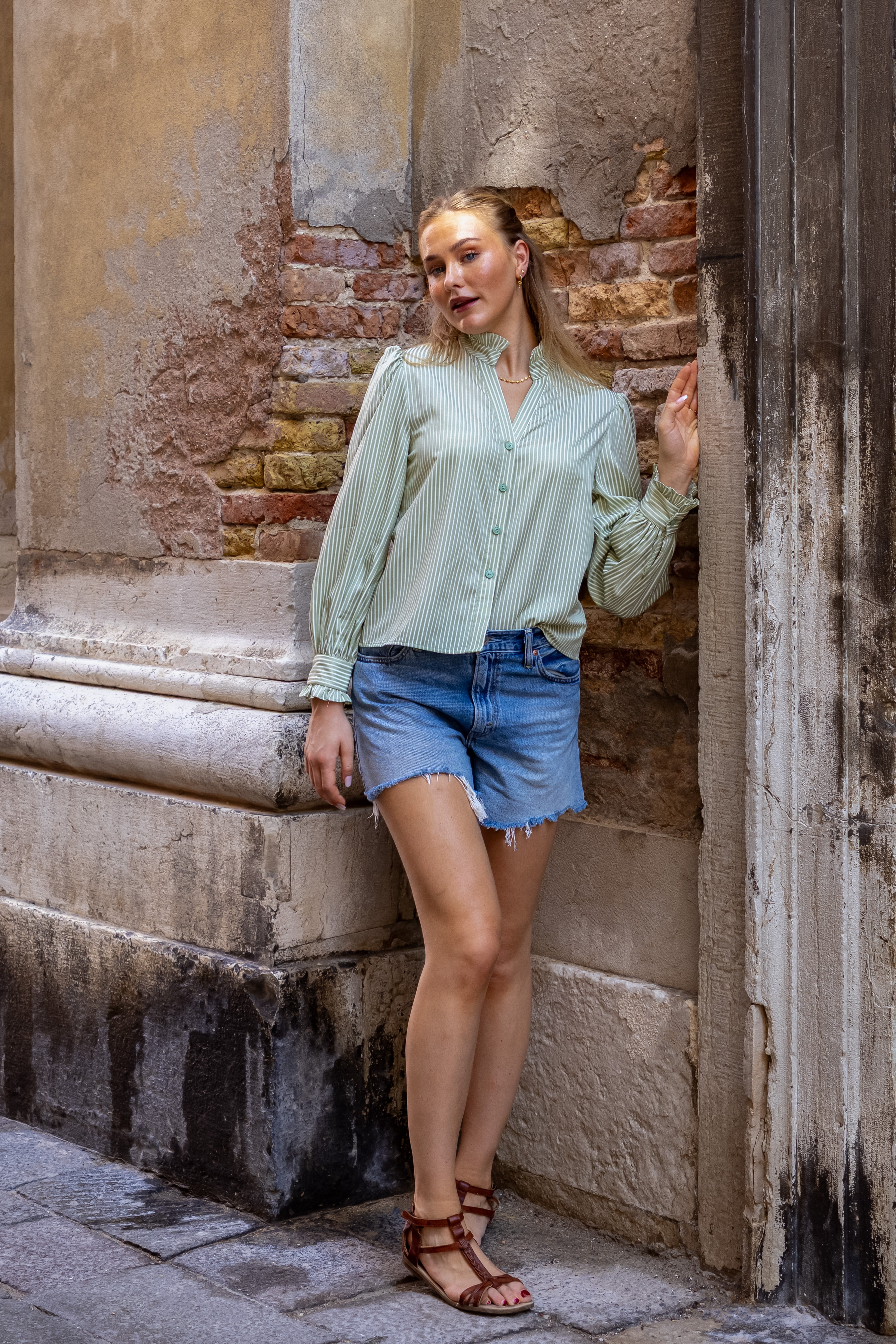 SS27 Stella shirt green