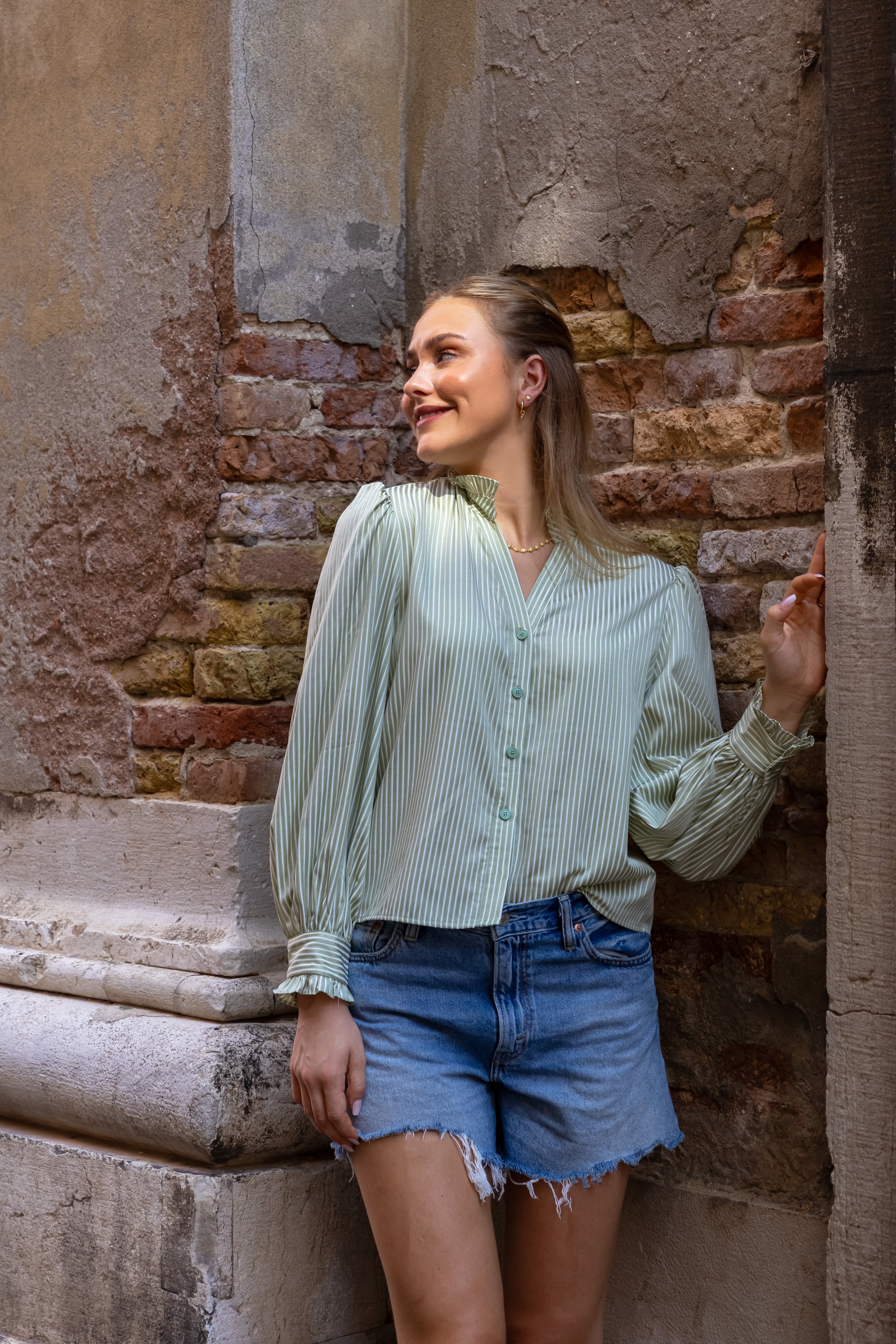 SS27 Stella shirt green