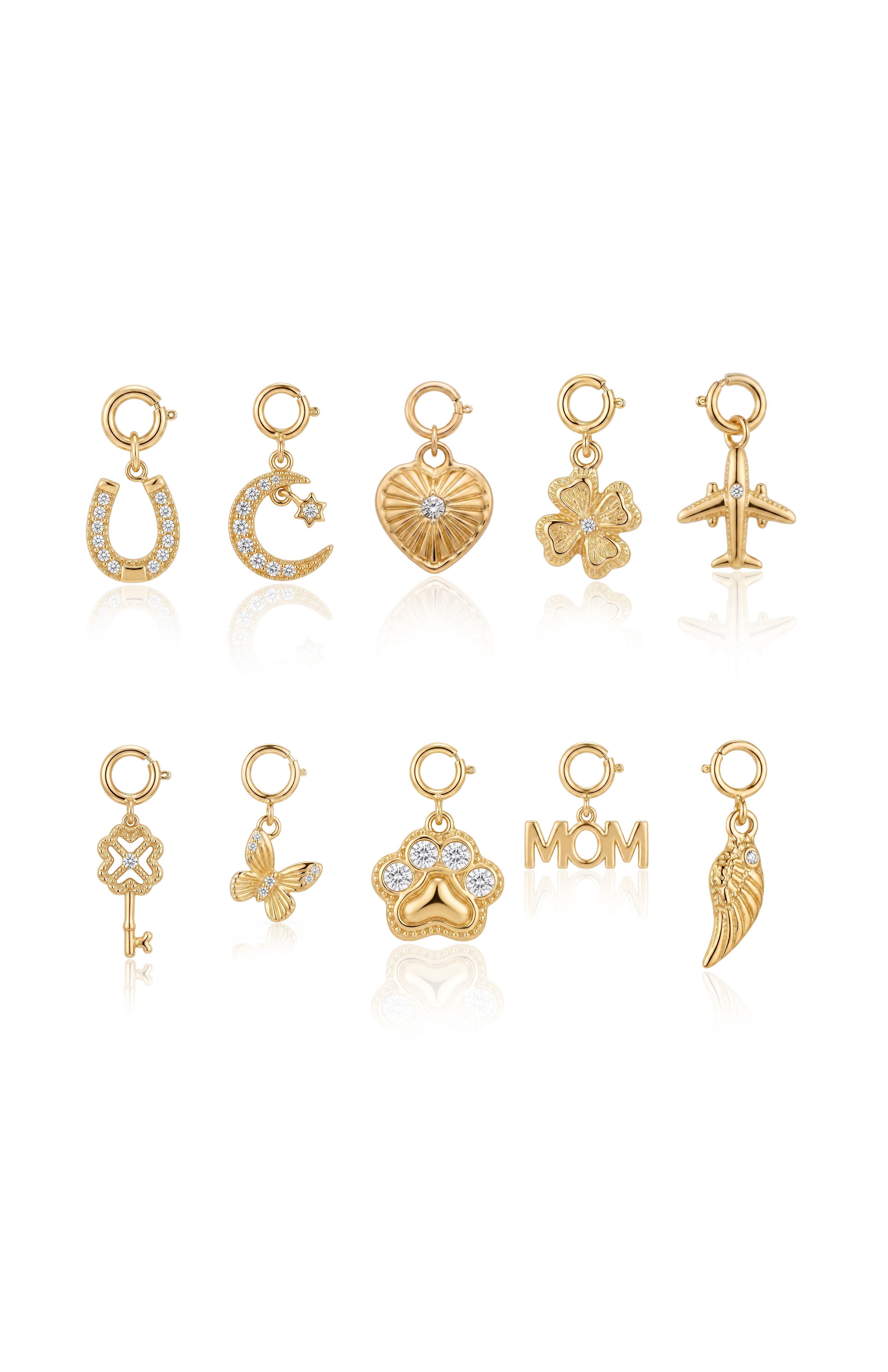 Fortuna clover charm